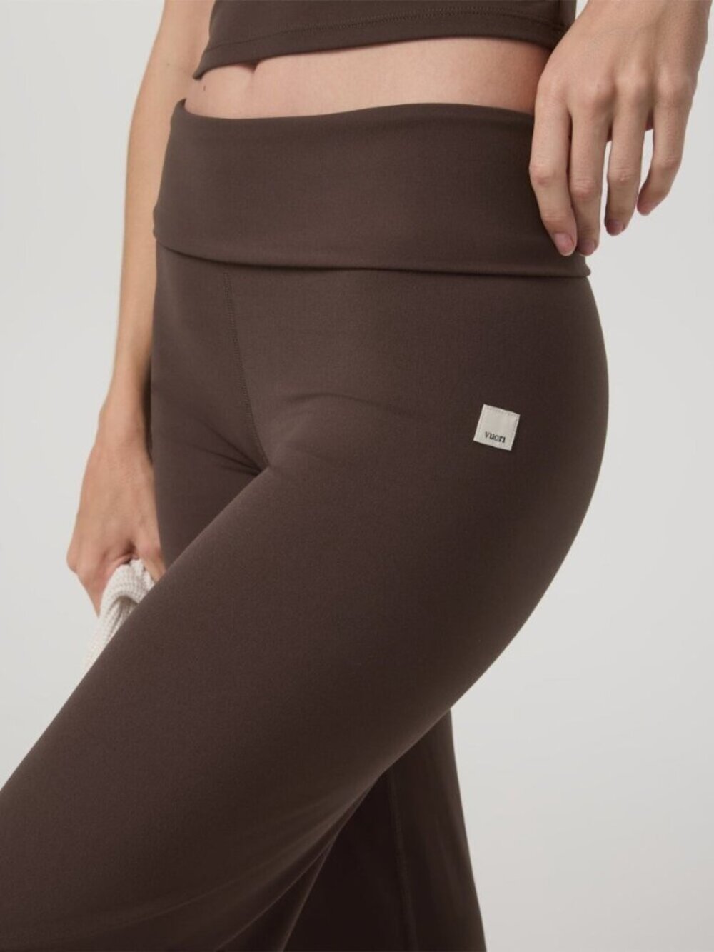Vuori AllTheFeels™ Foldover Pant - Java - Size Small - Picture 6 of 7